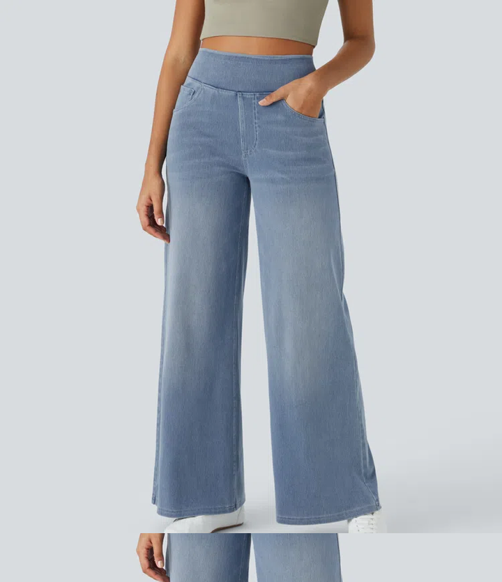 Solène - Jeans de Pierna Ancha Fit Relaxed