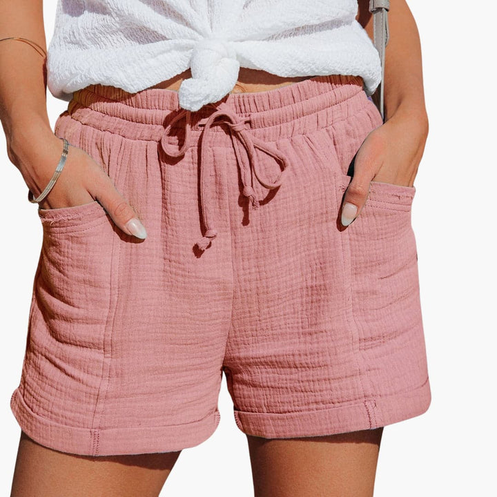 Emma | Pantalones Cortos Casuales con Cinta Ajustable Elegantes