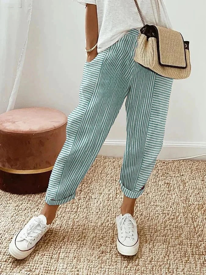 Lola | Pantalones de Verano Casual de Corte Amplio